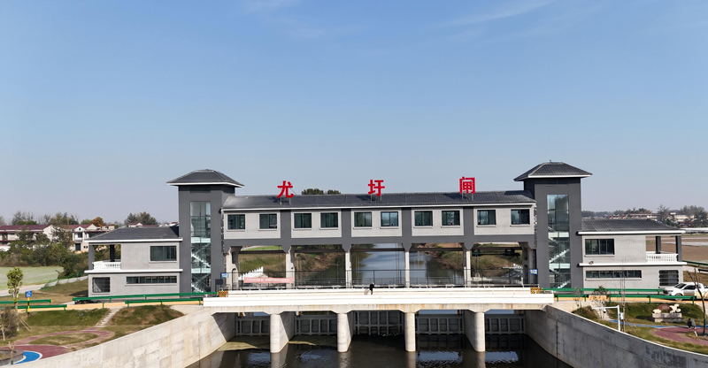 尤圩閘——靈璧縣病險(xiǎn)水閘除險(xiǎn)加固工程施工