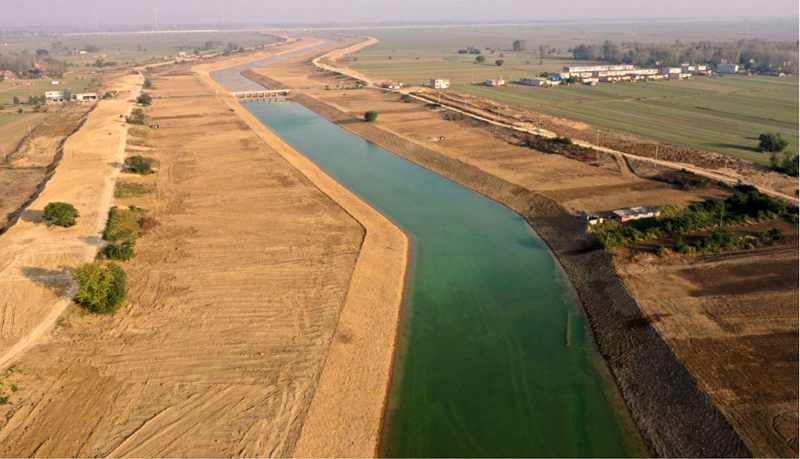 懷洪新河水系洼地治理固鎮縣沱河（禪堂溝——沱河集閘段）河道疏浚工程施工標