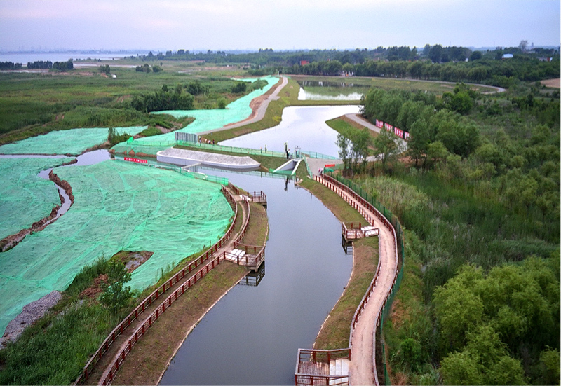 肥東縣集中式飲用水水源地保護及流域水生態修復項目（一期）施工